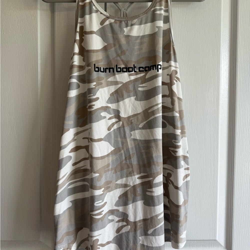Burn Boot Camp Camo Tank Top